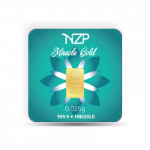 Nzp Gold Mini Goldbarren 0,025 Gramm