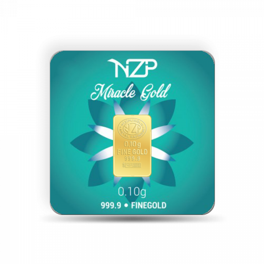 Nzp Gold Mini Goldbarren 0,010 Gramm