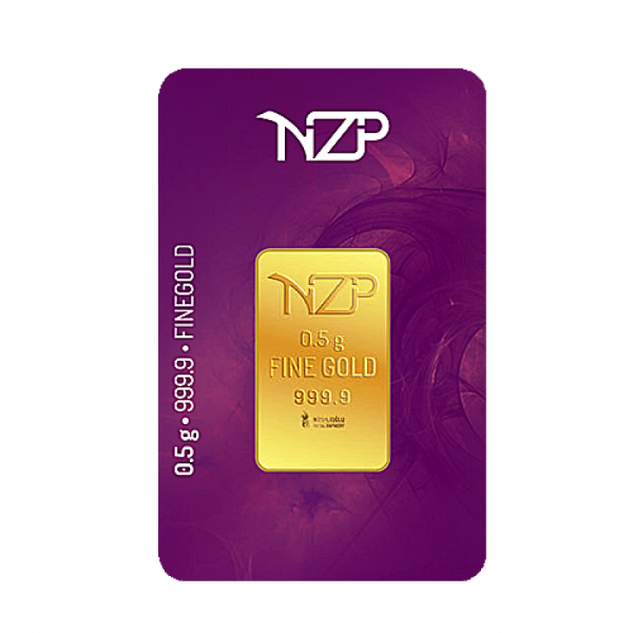 Nzp Gold Goldbarren 0,5 Gramm - GB-NZP-00050