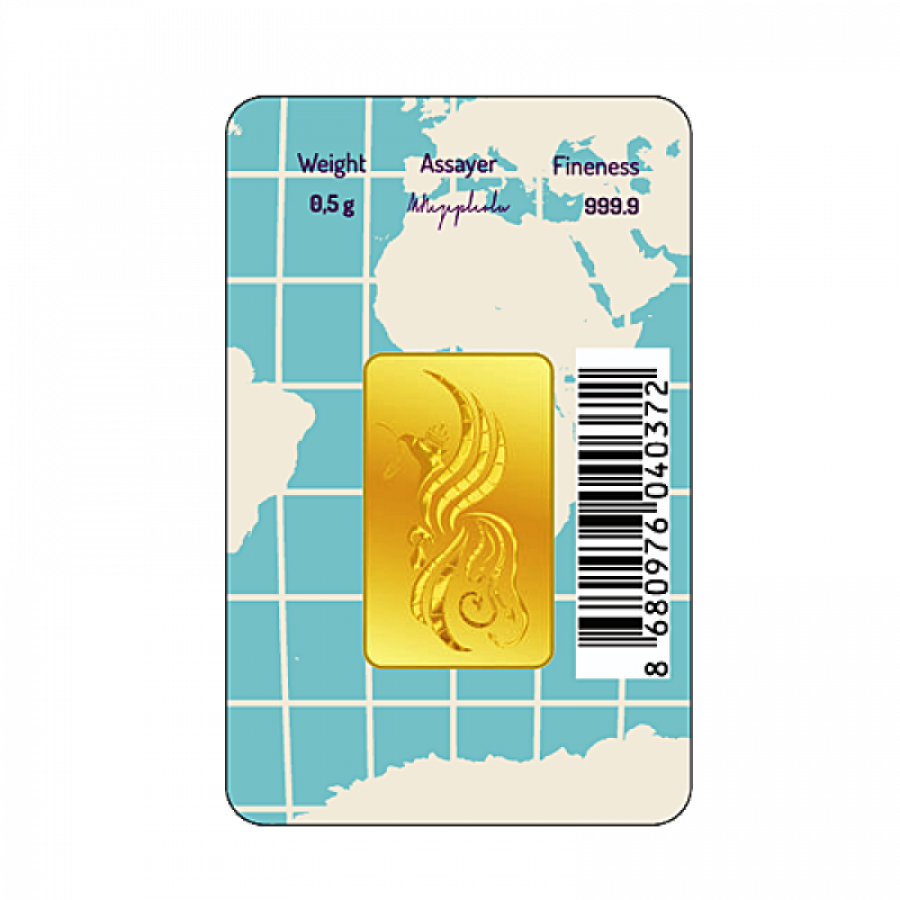 Nzp Gold Goldbarren 0,5 Gramm - GB-NZP-00050