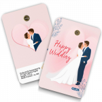 Happy Wedding Geschenkkarten 0,25 Gramm 